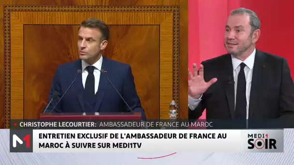 Entretien exclusif de l'ambassadeur de France au Maroc à suivre sur Medi1TV