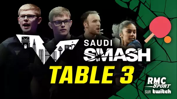 TENNIS DE TABLE - WTT SAUDI SMASH (Jeddah) : QUALIFS JOUR 3 - TABLE 3