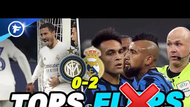 Inter-Real (0-2) : Eden Hazard enfin au rendez-vous, Arturo Vidal pète les plombs | Tops et Flops