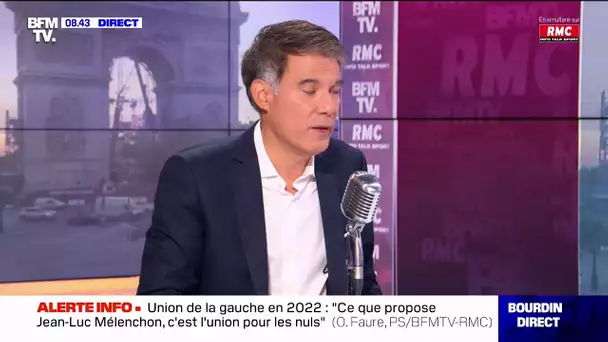 Faure : "Je me réjouis du chômage à 7,6 %"