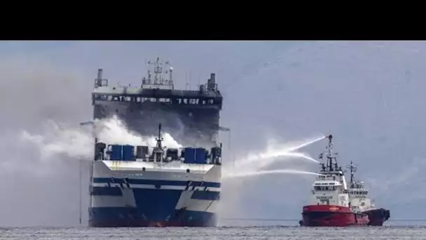 Petit miracle en Grèce : un survivant retrouvé deux jours après l'incendie d'un ferry