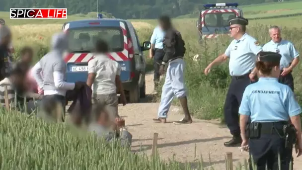 Clandestins aux frontières : Gendarmerie en action