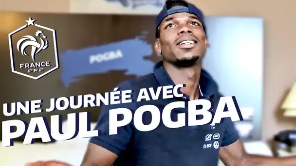 Une journée avec Paul Pogba à Clairefontaine, Equipe de France, Euro 2016 I FFF 2016