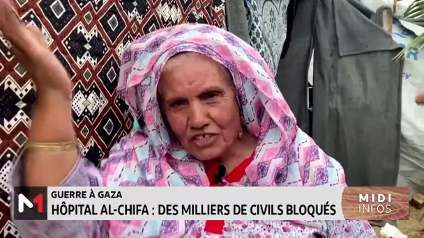 Guerre à Gaza - Hôpital Al-Chifa: Des milliers de civils bloqués