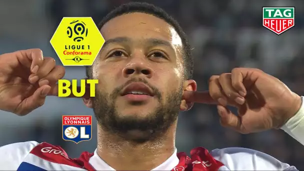 But Memphis DEPAY (14') / Girondins de Bordeaux - Olympique Lyonnais (2-3)  (GdB-OL)/ 2018-19