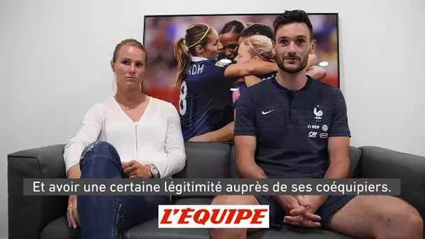 Entretien croisé Henry-Lloris - Foot - Bleus