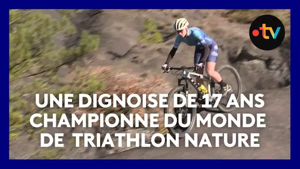 Championne du monde de Xterra, triathlon nature, pour une jeune Dignoise de 17 ans