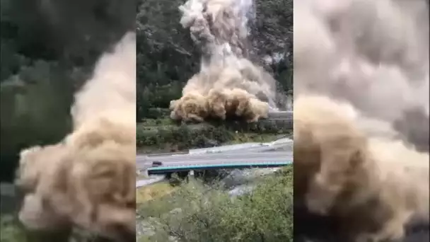 Trafic ferroviaire et routier très perturbé entre France et Italie après un éboulement en Savoie