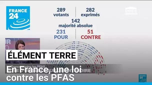 PFAS: La France adopte une loi pour restreindre ces polluants éternels • FRANCE 24