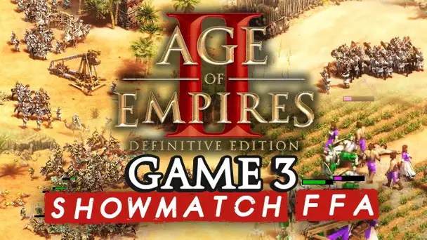 Age of Empires II FFA : Game 3 (ShowMatch 2000€ Cash prize)