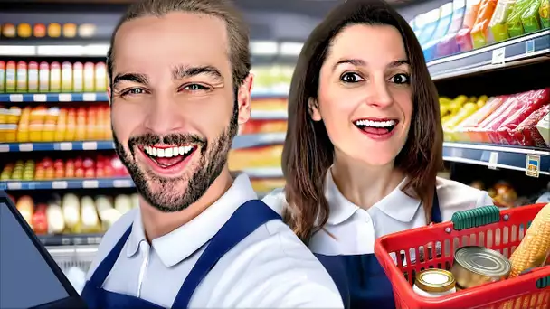 ON OUVRE NOTRE PREMIER MAGASIN SUR SUPERMARKET SIMULATOR !