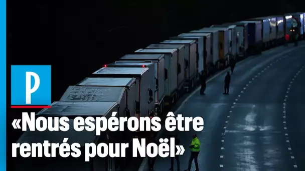 Les centaines de routiers bloqués à Douvres après la découverte d’une nouvelle souche du Covid