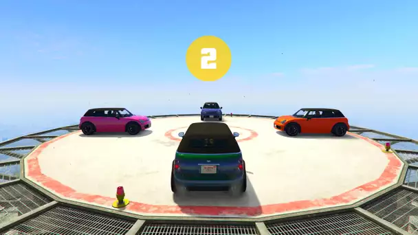 1 vs 3 SUR LA PLUS GRANDE TOUR DE GTA 5