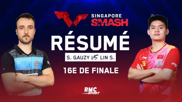 Résumé : Vers un exploit de Gauzy face au numéro 2 mondial ? (WTT Smash Singapour)