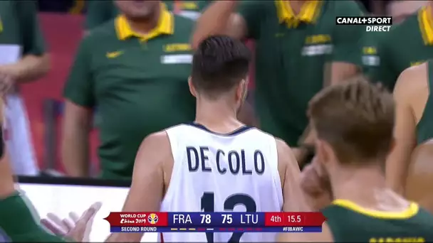 Coupe du Monde de Basket-Ball FIBA 2019 - La fin de match irrespirable de France / Lituanie