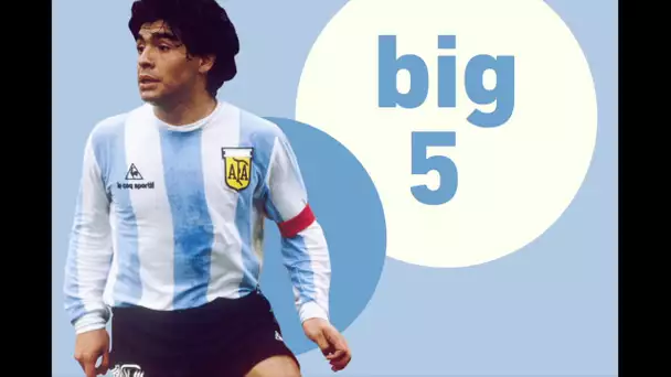 Diego Maradona, pourquoi on l'a tant aimé - Big five