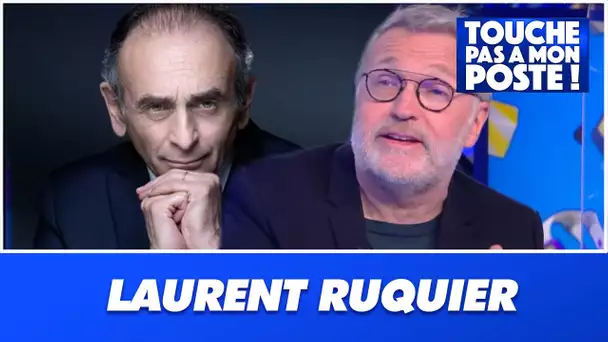 Laurent Ruquier explique pourquoi il s'est séparé de son ancien chroniqueur Eric Zemmour