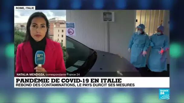 Covid-19 : l'Italie durcit ses mesures après un rebond de contaminations