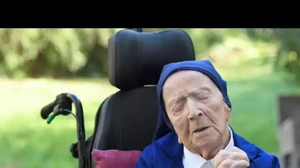 Soeur André, 118 ans, doyenne de France et de l'Humanité