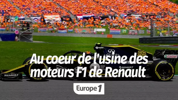 Plongée au coeur de l’usine ultra-secrète des moteurs F1 de Renault