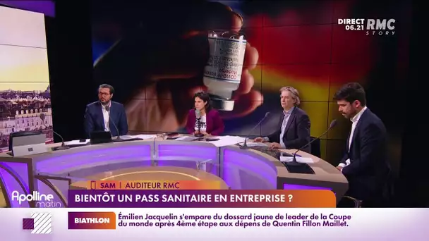 Sam, auditeur et chef d'entreprise : "Je ne pourrai pas imposer le pass sanitaire"