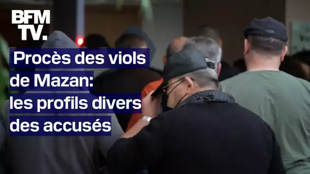 Pompiers, retraités, journalistes... Les divers profils des accusés du procès des viols de Mazan