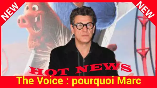 The Voice : pourquoi Marc Lavoine a refusé de devenir coach