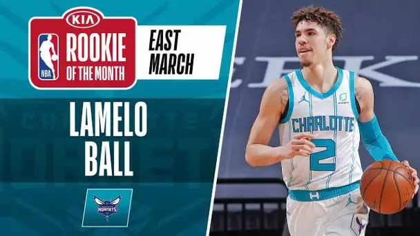 LaMelo Ball Secures #KiaROTM​ Honors For March | Eastern Conference