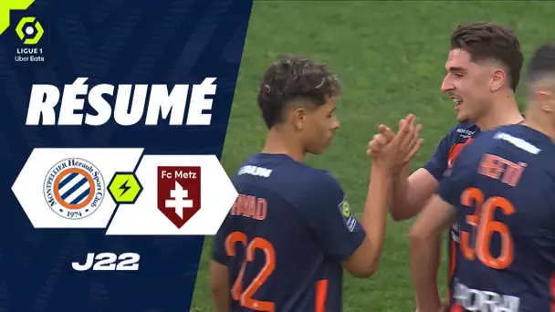 MONTPELLIER HÉRAULT SC - FC METZ (3 - 0) - Résumé - (MHSC - FCM) / 2023/2024