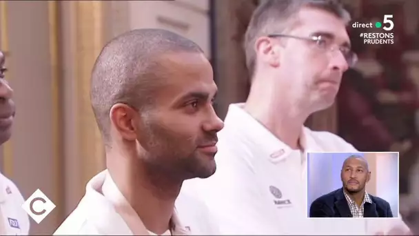 Boris Diaw & Tony Parker, superstars du basket-ball ! - C à Vous - 16/11/2020