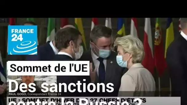 Sommet de l'Union européenne : d'éventuelles sanctions contre la Russie en discussion