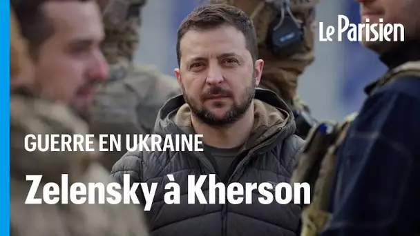 Guerre en Ukraine : Zelensky à Kherson, reprise aux Russes