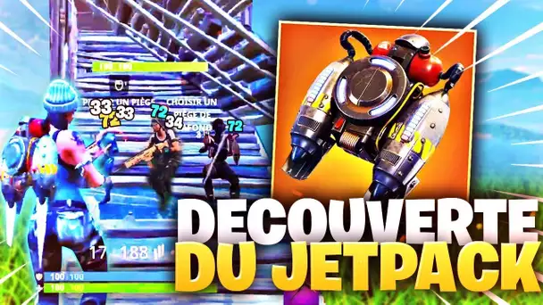 🔥DECOUVERTE DU JETPACK ENFIN! ► FULL LEGENDAIRE! FORTNITE Battle Royale