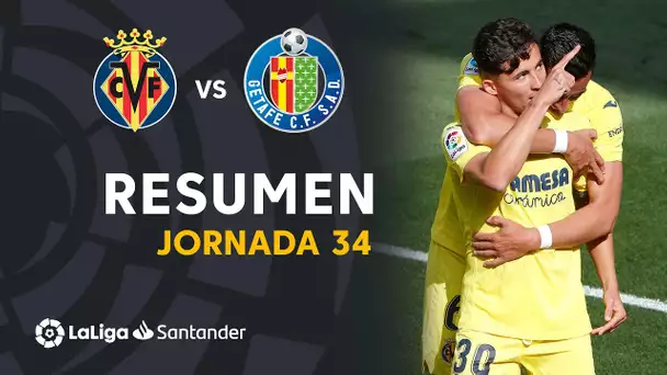 Resumen de Villarreal CF vs Getafe CF (1-0)