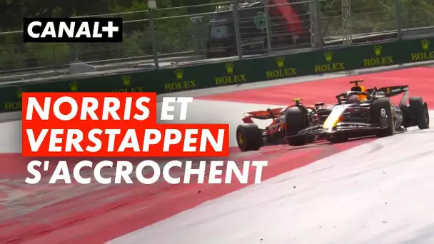 L'accrochage entre Lando Norris et Max Verstappen à la fin du Grand Prix d'Autriche ! - F1