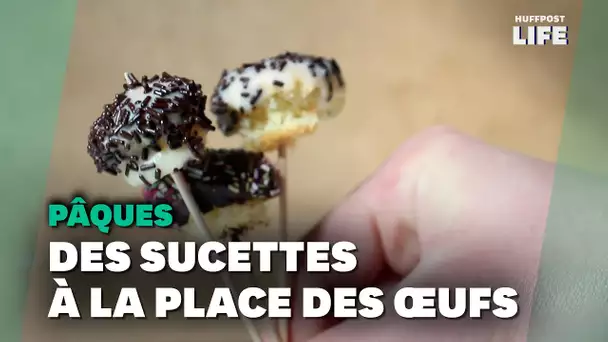 Pour Pâques, remplacez les œufs en chocolat par des "pop cakes"