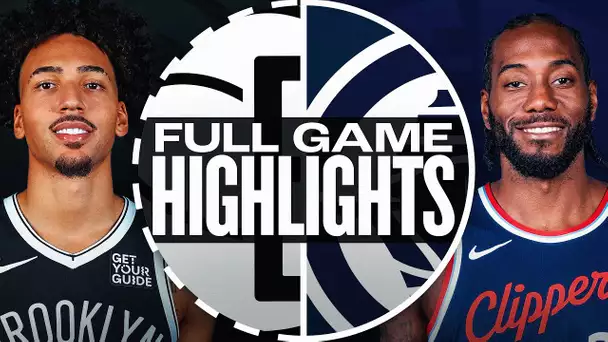 NETS at CLIPPERS | FULL GAME HIGHLIGHTS | January 15, 2025