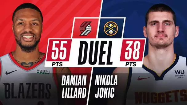 Dame DUELS Jokic for 93 PTS Combined! 💥