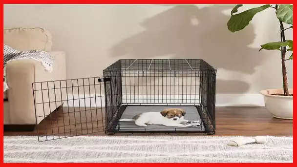 Bone Dry Striped Pet Cage Mat, Large - 21 x 33, Gray (CAMZ34823)