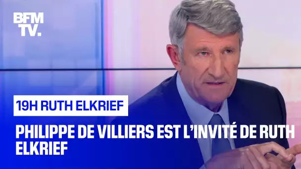 Philippe de Villiers face à Ruth Elkrief