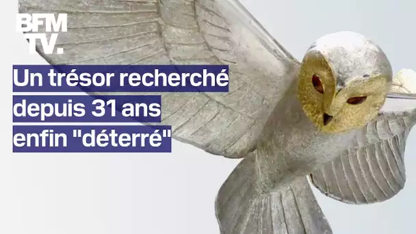 La "Chouette d'or", un trésor recherché depuis 31 ans a enfin été "déterré"