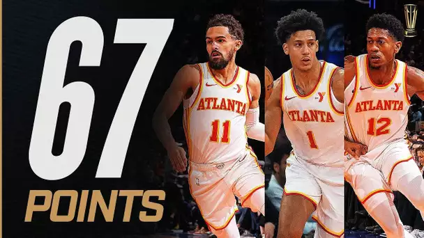 Trae Young, De'Andre Hunter & Jalen Johnson PUNCH THE HAWKS TICKET TO VEGAS! 🏆| December 11, 2024