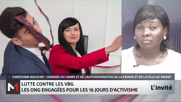 Lutte contre les VGB : Les ONG engagées pour les 16 jours d’activisme avec Christiane Kolco By