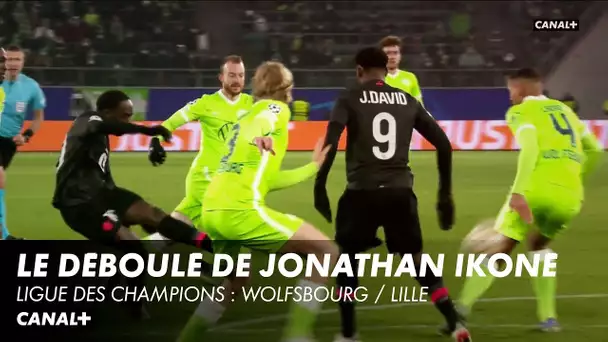 Le déboulé de Jonathan Ikoné - Wolfsbourg / Lille