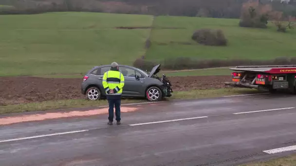 Remotey dans le Jura : un dramatique accident de route fait trois morts