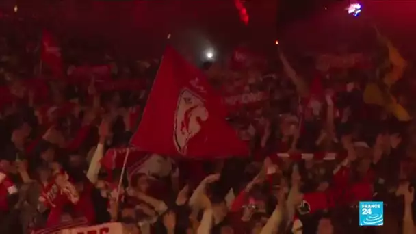 Football : des milliers de Lillois dans la rue pour célébrer le sacre du LOSC