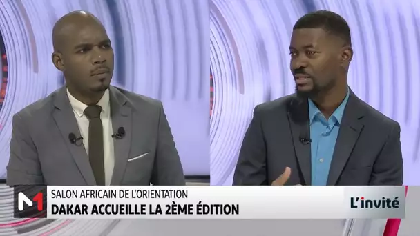 La 2ème édition du Salon africain de l´orientation avec Cyrus de Laurian Mabounda