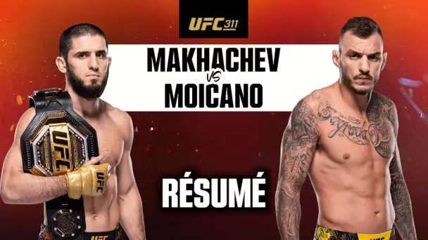 Résumé UFC 311 : Islam Makhachev vs Renato Moicano, le Brésilien a-t-il réalisé l'exploit ?