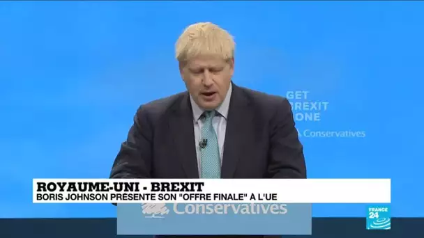 REPLAY - Brexit : Boris Johnson présente son "offre finale" au congrès du parti conservateur