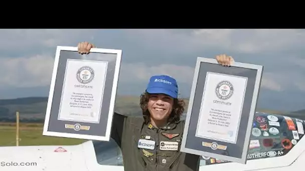 Un adolescent européen devient le plus jeune pilote à faire le tour du monde en solitaire